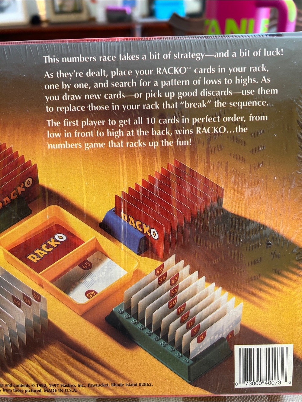 NWT Rack-O Card Game - Picture 5 of 6
